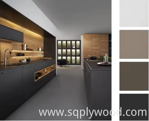 High Quality 18mm High Glossy/Super Matt UV Painted MDF